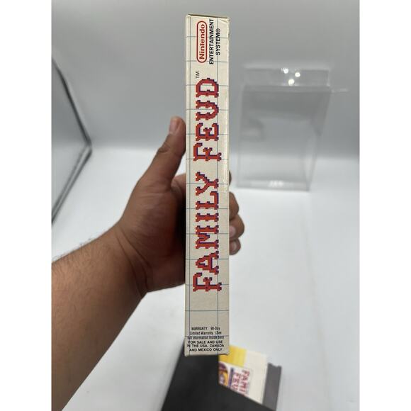 The All New Family Feud NES Game Cart, Sleeve, Box, Manual, Inserts - COMPLETE - Picture 10 of 15